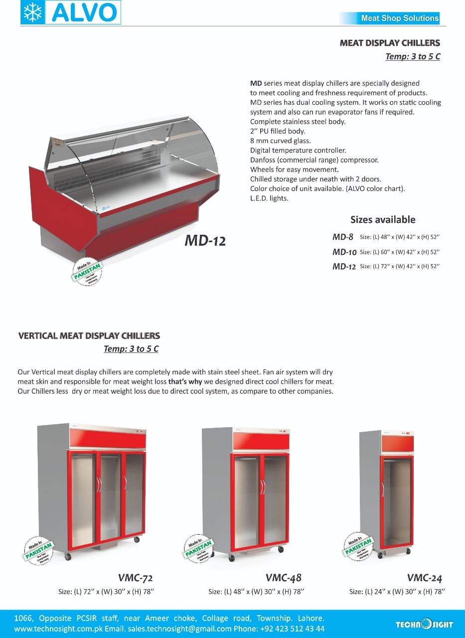 ALVO Meat Shop Equipment